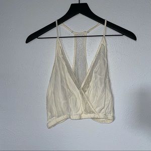 Urban Outfitters Kimchi Blue Sheer Lace Crop Top